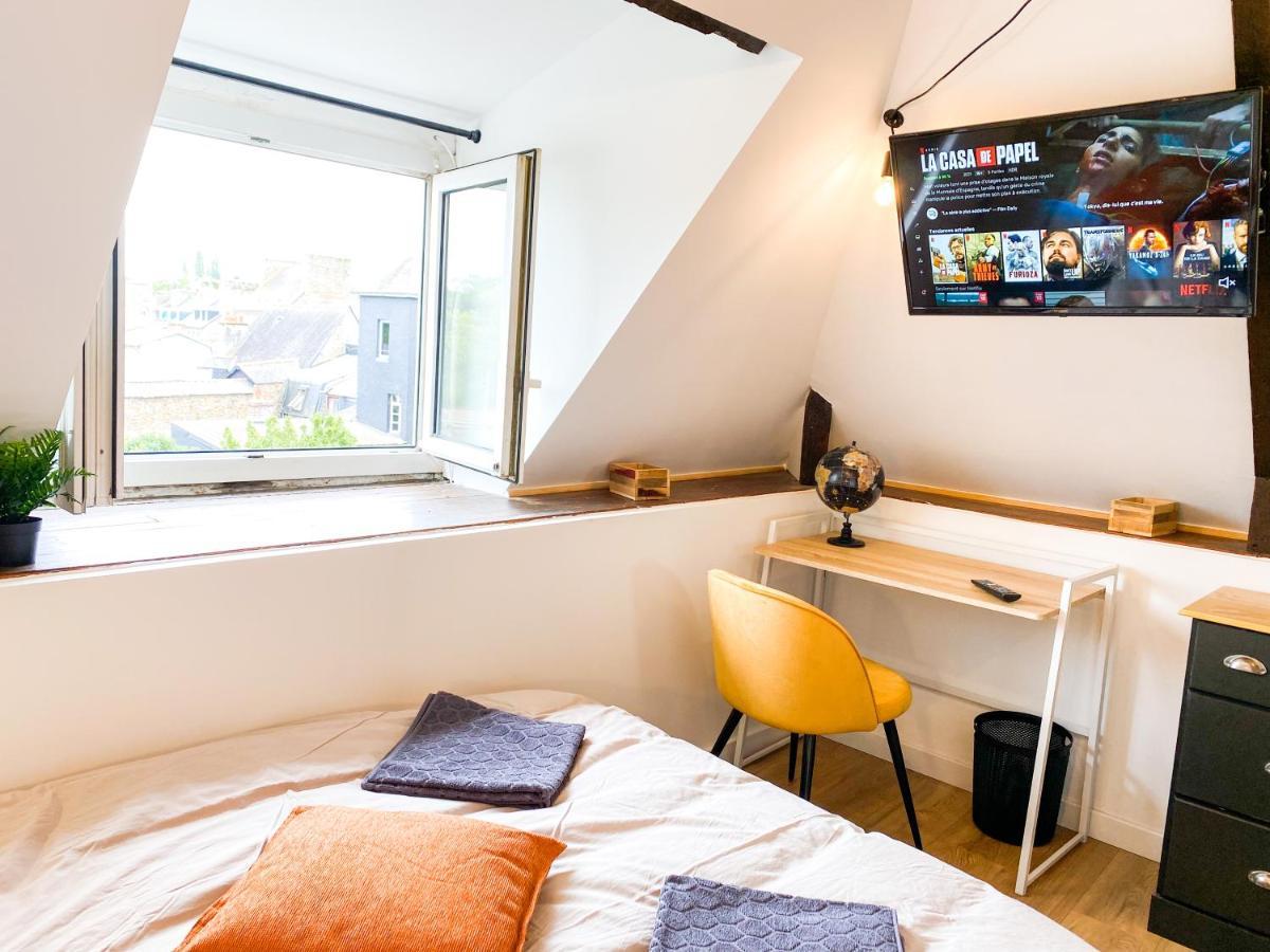 **New** Le Nid Douillet Au Coeur De Guingamp Apartment Bagian luar foto