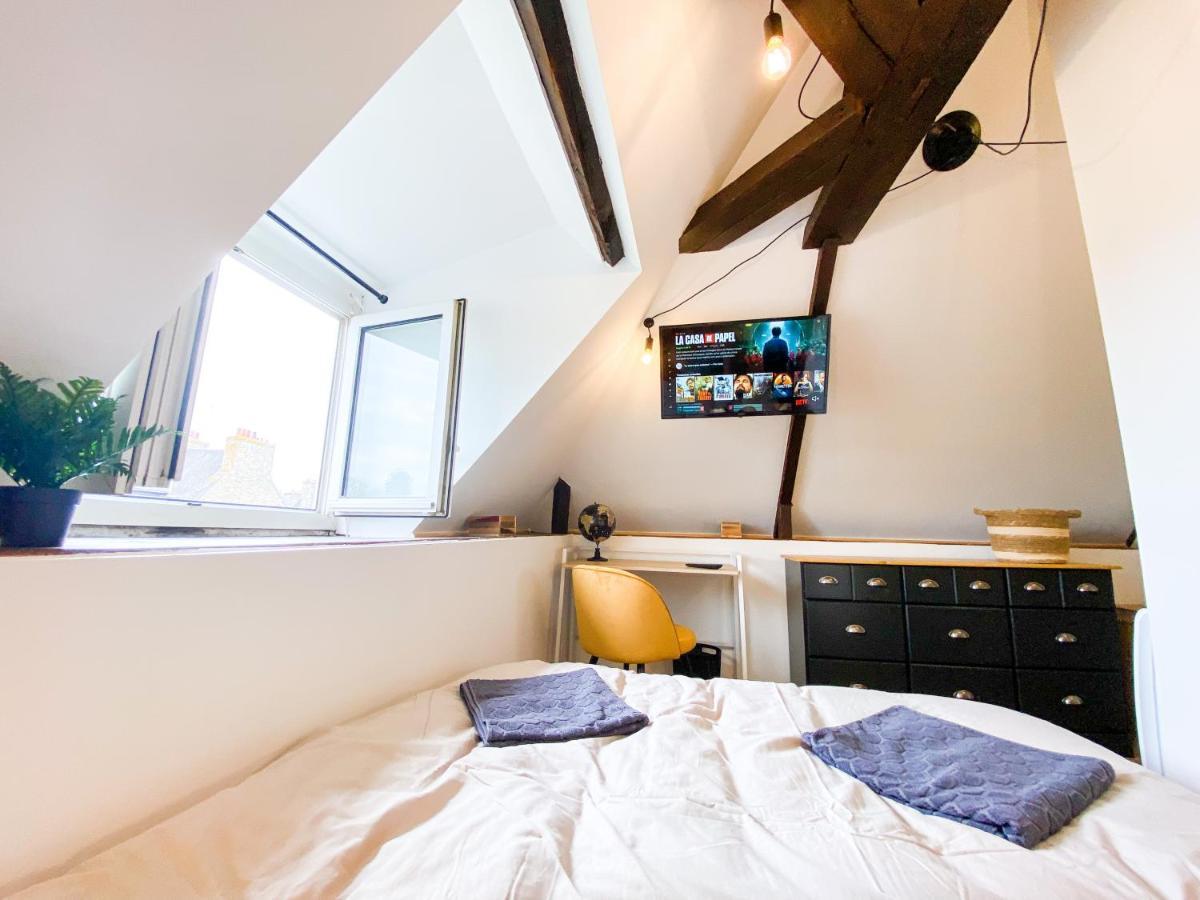 **New** Le Nid Douillet Au Coeur De Guingamp Apartment Bagian luar foto