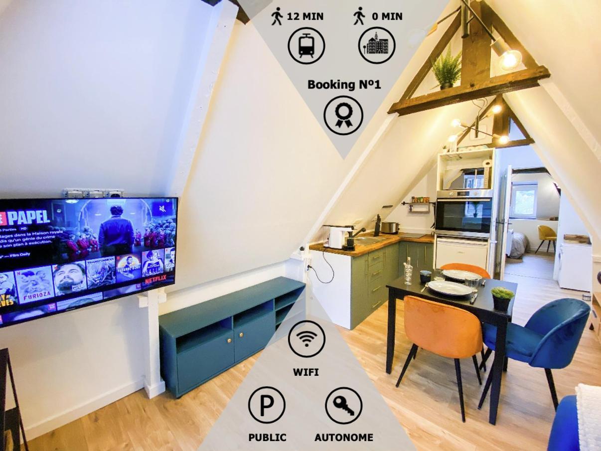 **New** Le Nid Douillet Au Coeur De Guingamp Apartment Bagian luar foto